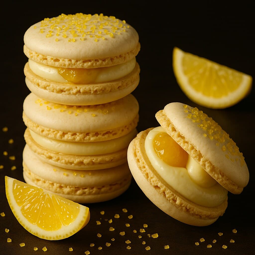 Yuzu Macaron image