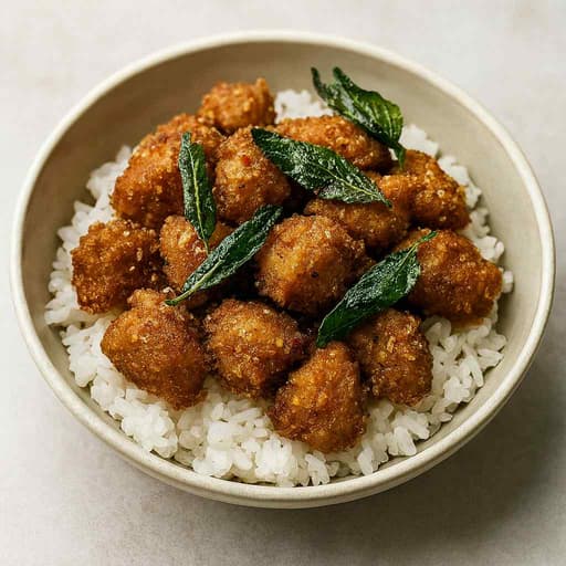 Crispy Taiwanese Popcorn Chicken — Basil Fried Perfection image