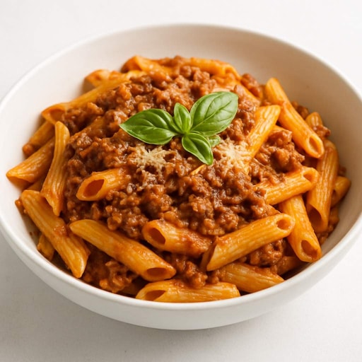 Image of Hearty Meat Sauce Pasta – Easy Family Favorite