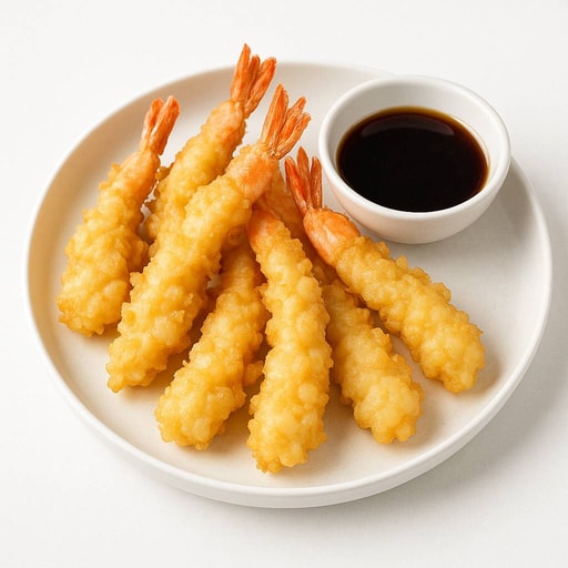 Image of Crispy Prawn Tempura with Dipping Sauce