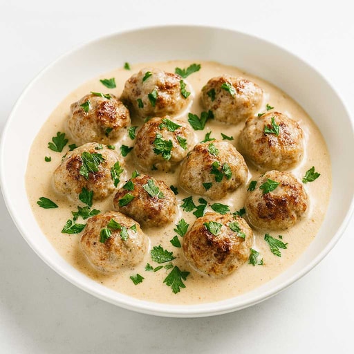 Image of Chef RV’s Juicy Swedish Meatballs with Pasta