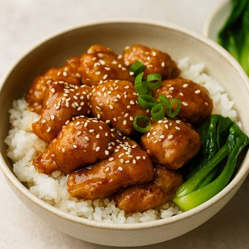 Image of Quick Miso Chicken Stir-Fry with Honey Garlic Glaze