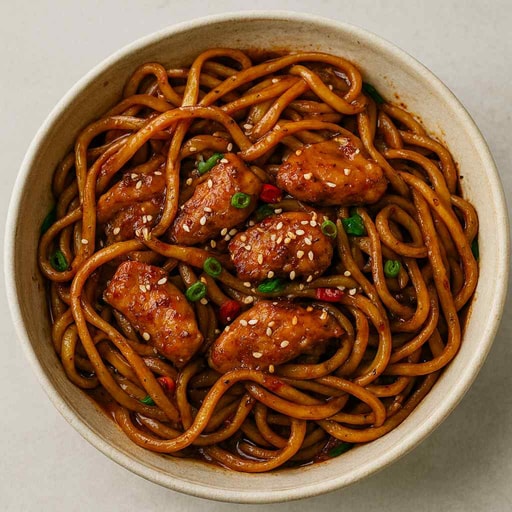 Category image for Spicy Szechuan Garlic Chilli Chicken Noodles