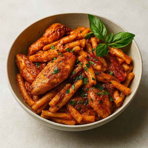 15-Min Marry Me Chicken Pasta 💍🍝 image