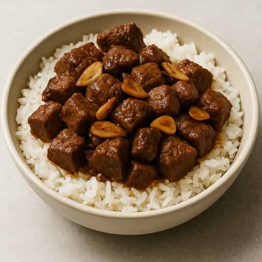 Image of Garlicky Butter Beef Salpicao with Tenderloin Perfection