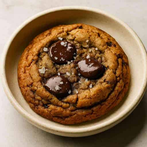 Browned-Butter Crinkly Chewy Choc Chip Cookies
