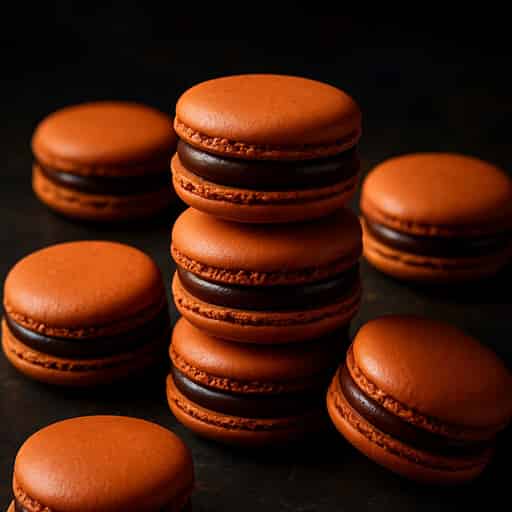Chocolate Macaron