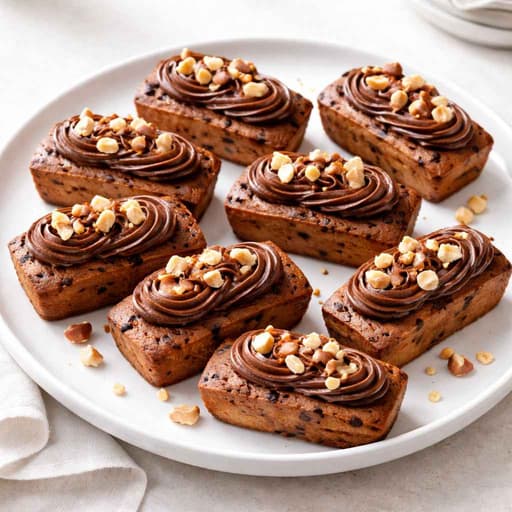 Chocolate Praline Tiger Financiers image