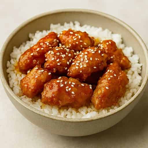Image of Crispy Hot Honey Buffalo Chicken Tenders — High Protein Fakeaway