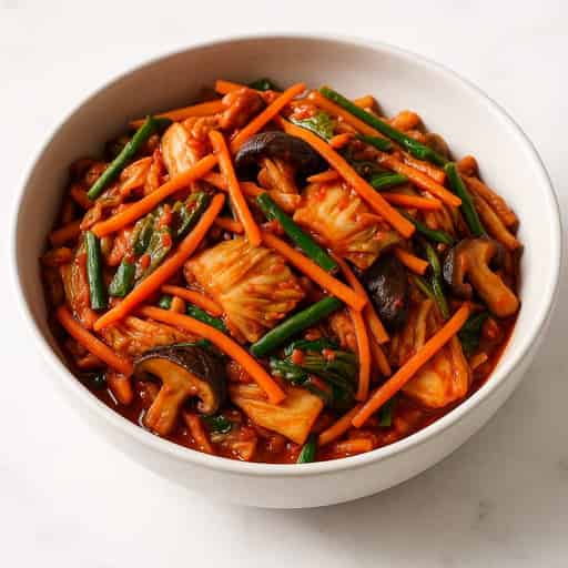Easy Gochujang Kimchi Recipe (Spicy & Fermented Korean Side) Image