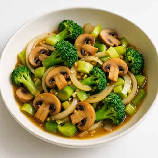 Easy Stir-Fried Vegetables with Oyster Sauce Image
