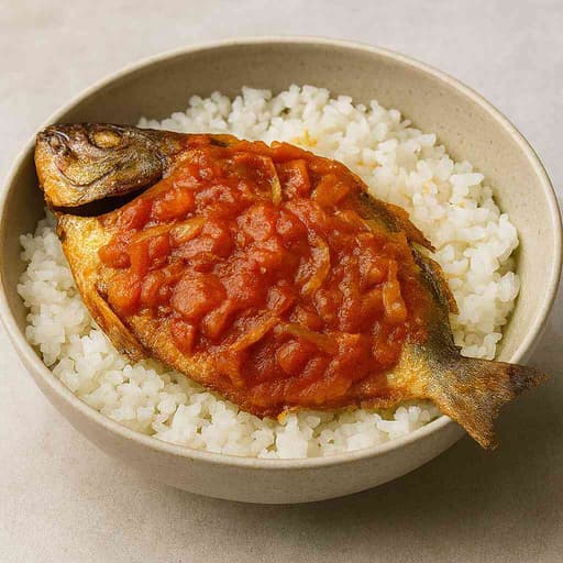 Fish Sarciado with Tangy Tomato Sauce image