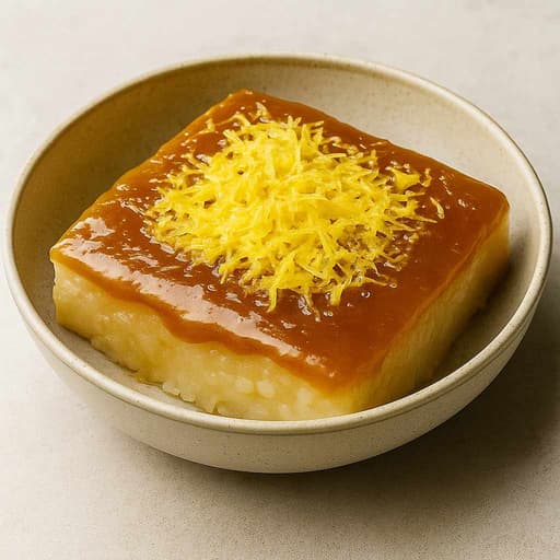 Grandma’s Cassava Cake—Ultra-Soft with Cheesy Top image