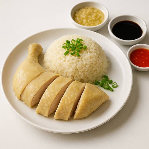 Hainanese Chicken Rice image
