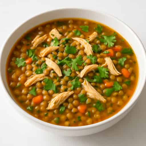 Italian Lentil Soup with Chicken Image