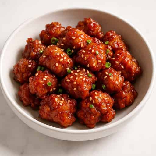 Crispy Korean Fried Chicken Dakgangjeong 🍗✨ (Soy Garlic & Gochujang Glaze) Image