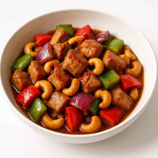 Kung Pao Pork Stir-Fry with Cashews (Better Than Takeout) Image