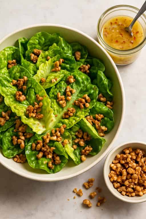 Image of Refreshing Little Gem Salad with Champagne Vinaigrette