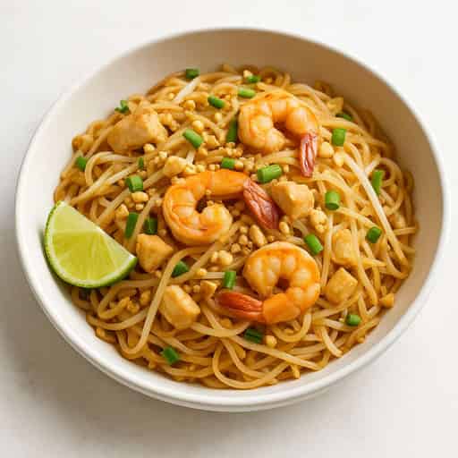 Image of Ultimate Pad Thai with Chicken and Shrimp (Better Than Takeout)