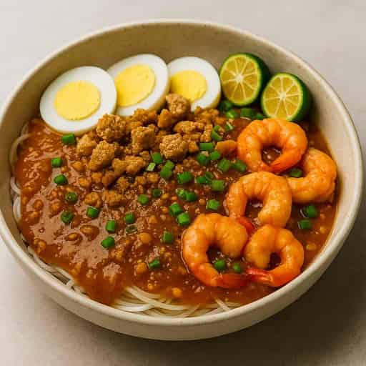 Palabok Party—Shrimp, Tinapa & Golden Sauce
