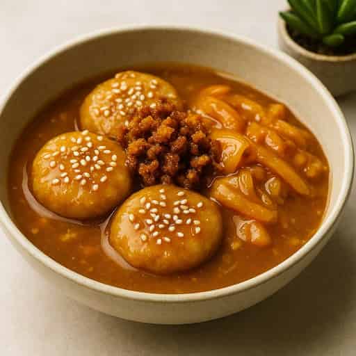 Palitaw sa Latik with Jackfruit – Sweet Filipino Kakanin Image