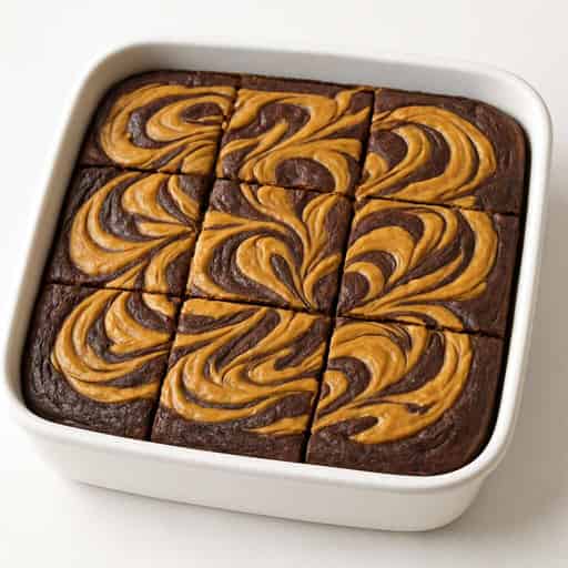 Peanut Butter Protein Swirl Brownies