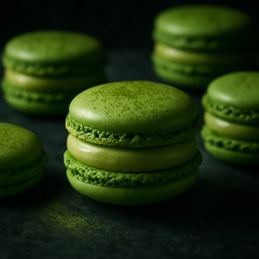 Pistachio Macaron image