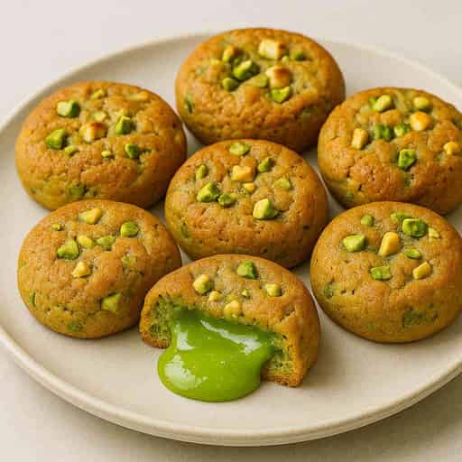 Rock’n Choc Pistachio Lava Cookie – Irresistible Dessert Image