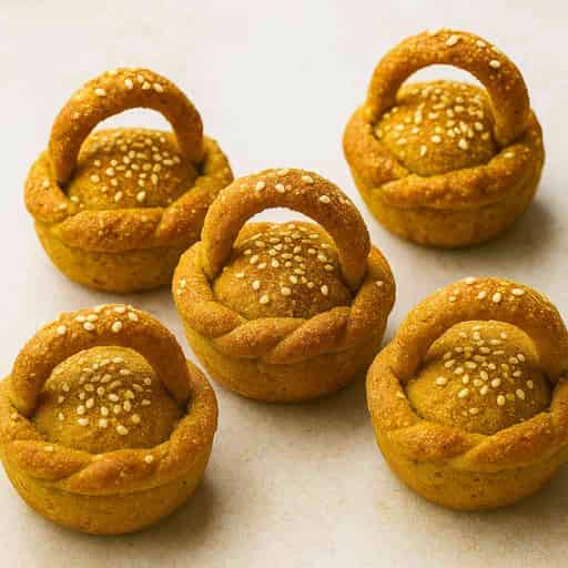 Rustic Gluten-Free Bread Baskets 🥖 (No-Knead Style)
