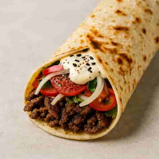 Sheet-Pan Kebab Wraps with Creamy Tahini 🔥