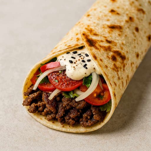 Sheet-Pan Kebab Wraps with Creamy Tahini 🔥 image