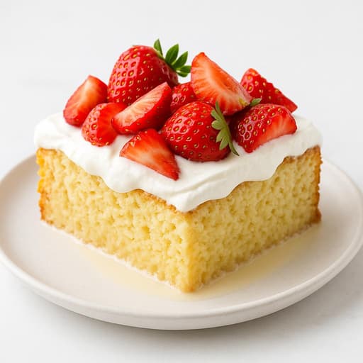 Super Moist Strawberry Tres Leches Cake – Filipino Style image
