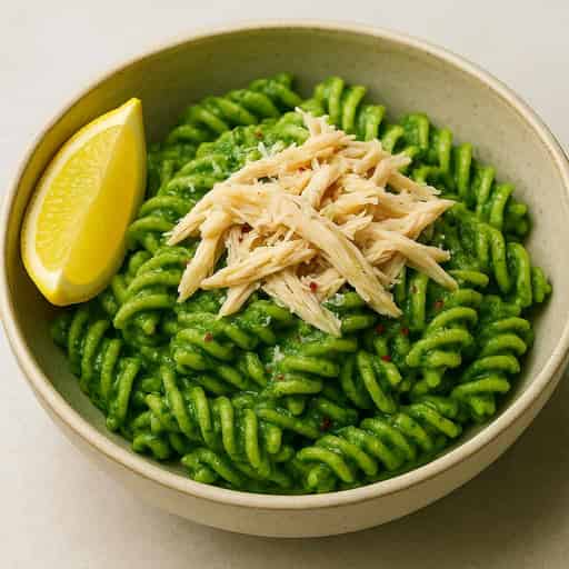 Supergreen High-Protein Pasta (57g Protein, 30 Min Wonder) Image