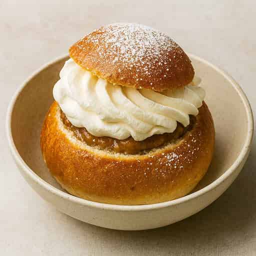 Image of Swedish Cardamom Almond Cream Buns (Dreamy Fika Treat)
