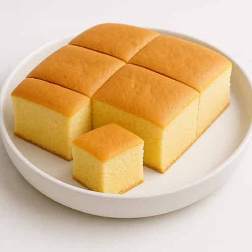 Fluffy Taiwanese Castella Cake — Jiggly Sponge Perfection Image