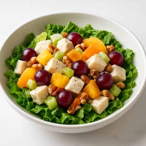 Tropical Chicken Salad with Pineapple and Pecans