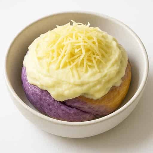 Fluffy Ube Cheese Ensaymada Rolls (Filipino Favorite) Image