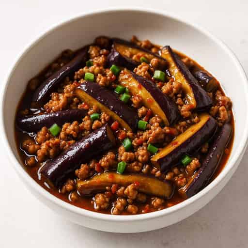 Sichuan Yuxiang Pork with Aubergines (Fish-Fragrant Style) Image