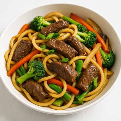 Category image for 20-Minute Beef Udon Stir Fry with Black Pepper Sauce