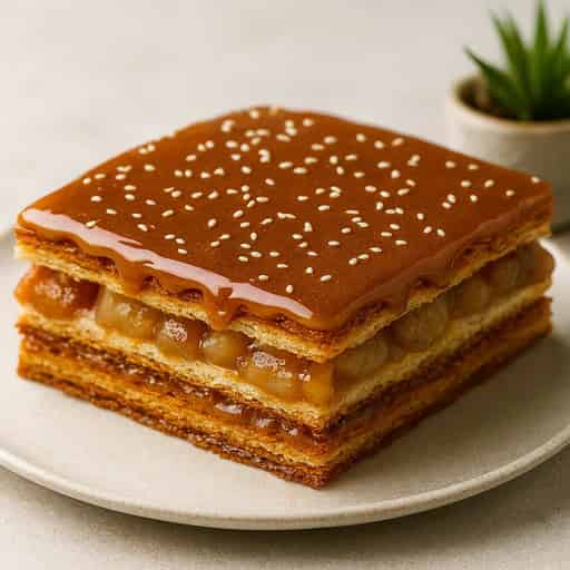 Category image for Caramel Pear Mille-Feuille: Glossy Layers, Crisp Bite