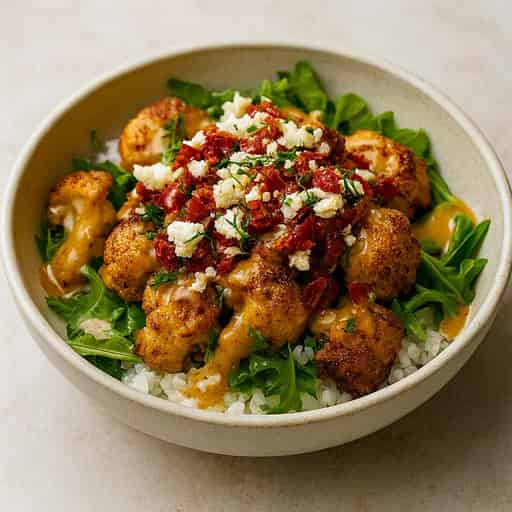 Category image for Roasted Cauliflower Salad + Lemon Dill Tahini Drizzle 🥗✨