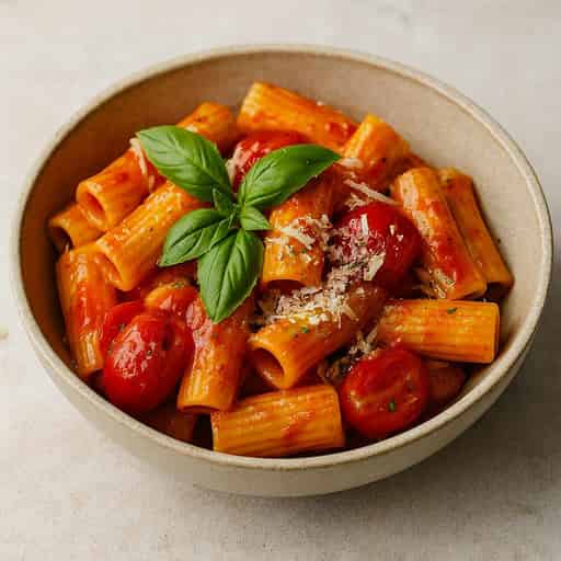 Category image for Creamy Cherry Tomato Vodka Rigatoni Pasta
