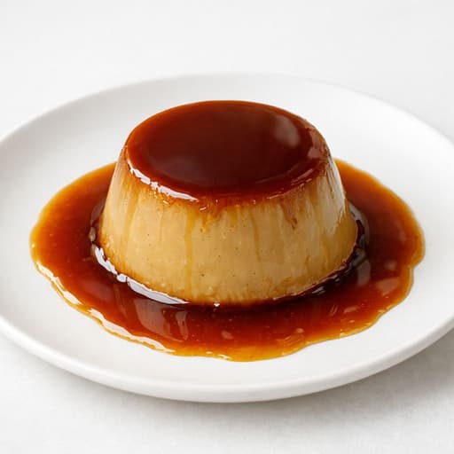 Silky Espresso Flan with Deep Caramel image