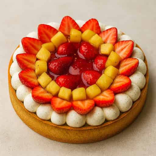 Category image for Exotic Vanilla Coconut Tart with Tropical Fruits