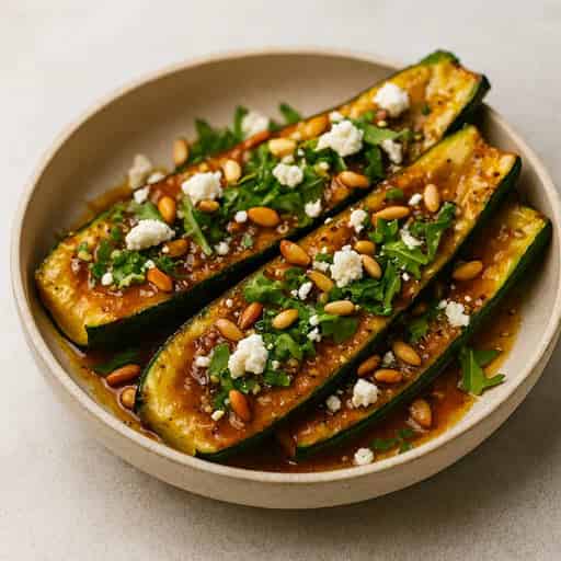 Category image for Honey-Garlic Butter Zucchini, Arugula & Goat Cheese