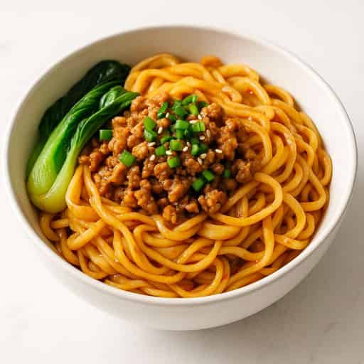 Category image for Fiery Korean Chili Garlic Noodles with Pork & Bok Choy