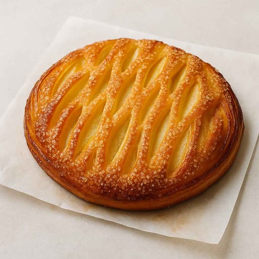 Latticed Apple Croissant Pastries (Bakery-Style) image