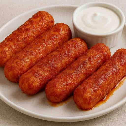 Category image for Low-Cal Nashville Hot Mozzarella Sticks — 32g Protein Snack Hack