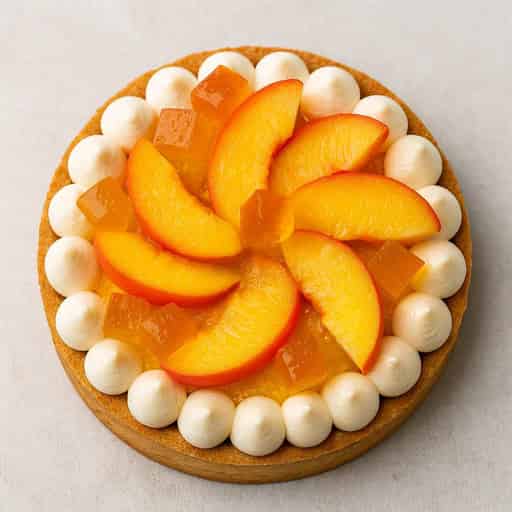Category image for Peach Tart with Ice Tropez Gelée – Summer Bliss