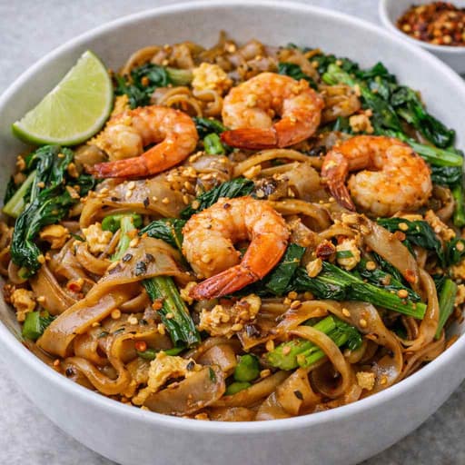 Prawn Pad See Ew image